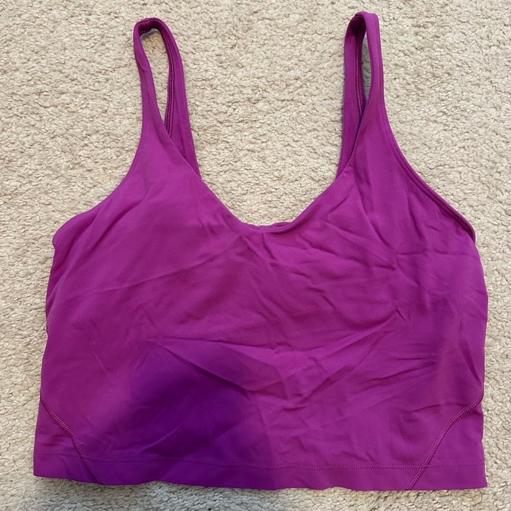 Lululemon Vibrant Purple Tank Top